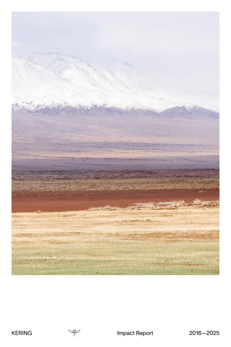 KeringGroup's tweet photo. On World Environment Day, Kering publishes its 10-year Impact Report — reflecting on a decade of action, innovation and progress toward crafting tomorrow’s luxury.

Read the full report: https://t.co/W1pT1K6nJL

#KeringForSustainability #CreativityIsOurLegacy #WorldEnvironmentDay https://t.co/ta7vrpK04P