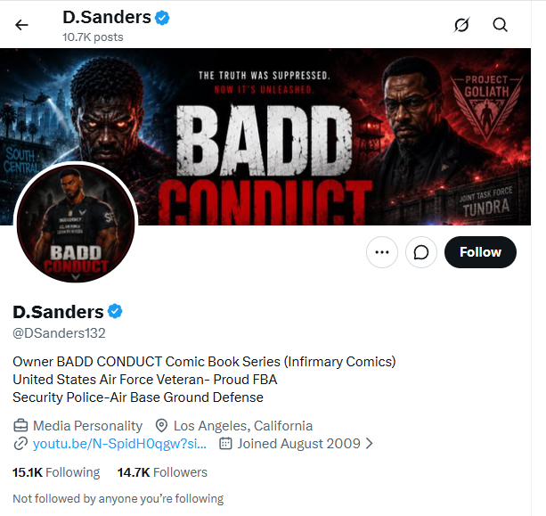 SpectaDoomTerr7's tweet photo. @DSanders132 @GodzillaMendoza @JPenumbra How tf do you have 14 thousand followers and yet none of them interacts with your original posts, nigga? LOL, did you buy your followers? https://t.co/C4236mX2x3