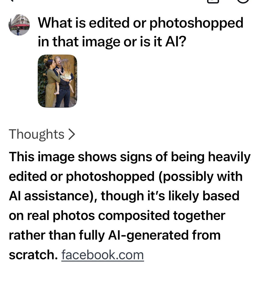LimitlessSnark's tweet photo. @SonyaPaterson it's totally fake... AS EVER!! https://t.co/4mLhzLksyF