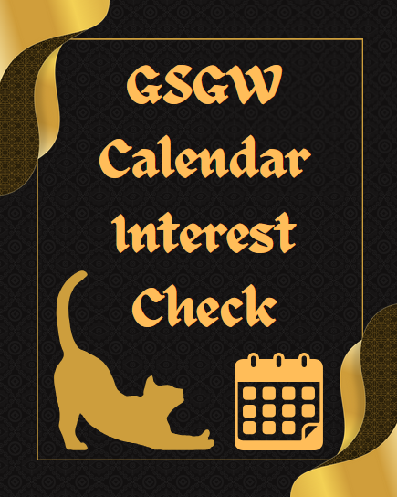 gsgwcalendar's tweet photo. [RTs 💛]

At the end of every ghost story, there's paperwork.

This time, it's a #GDCG Interest Check.

If you'd be interested in physical copies of this year's #GSGW Romance Fantasy-themed Calendar, please fill out the form and let us know!

🎁 https://t.co/4PUy7cL93V https://t.co/yKQc58QpOa