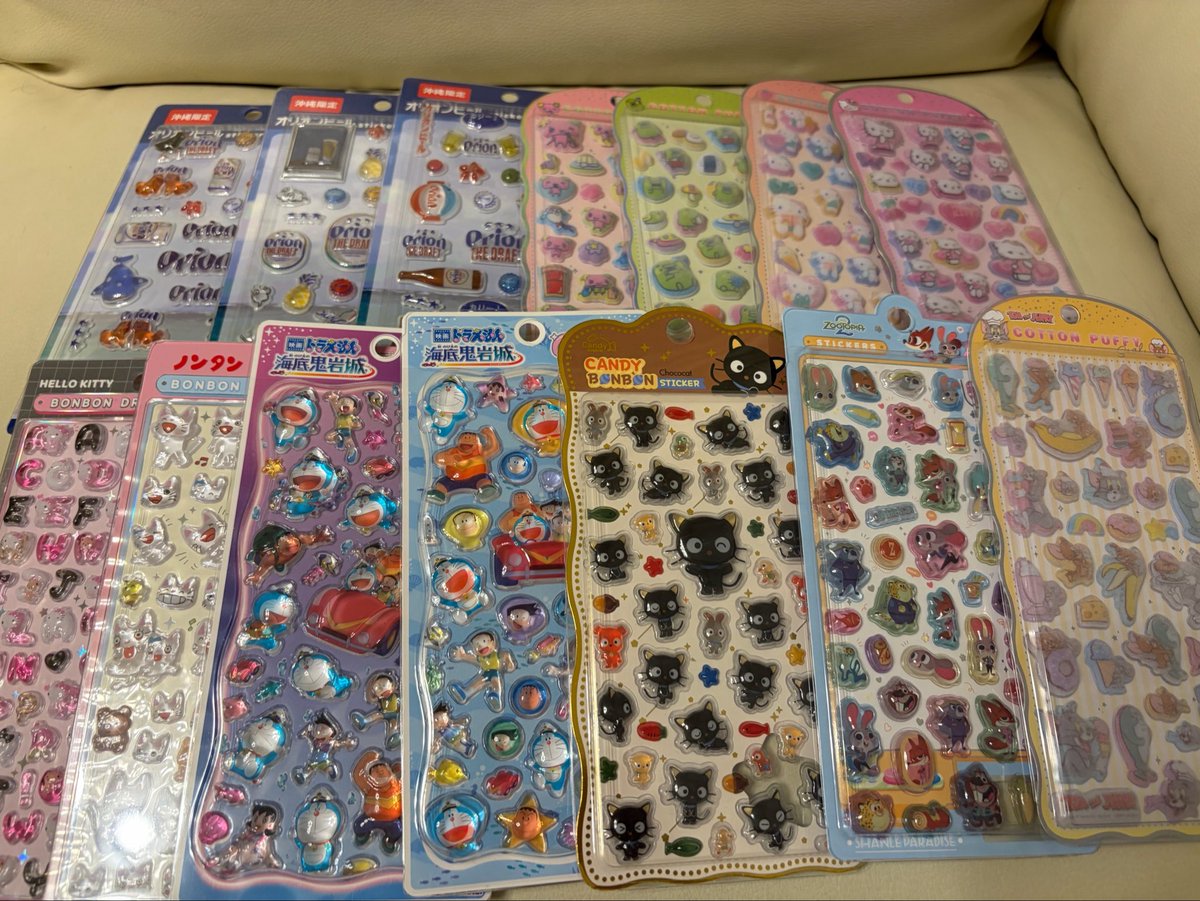 enapi_yo's tweet photo. @1 シール　譲渡　ボンボンドロップシール　プチドロ　コットンパフィー

譲)写真のもの
求)定価＋送料

たまごっちとノンタンはサンリオ文字か2枚目より同数お迎えください

4点からですと嬉しいですがご相談ください
裏面のお写真はDM以降後にID次のものを提示します。 https://t.co/9E49P9Wtkw