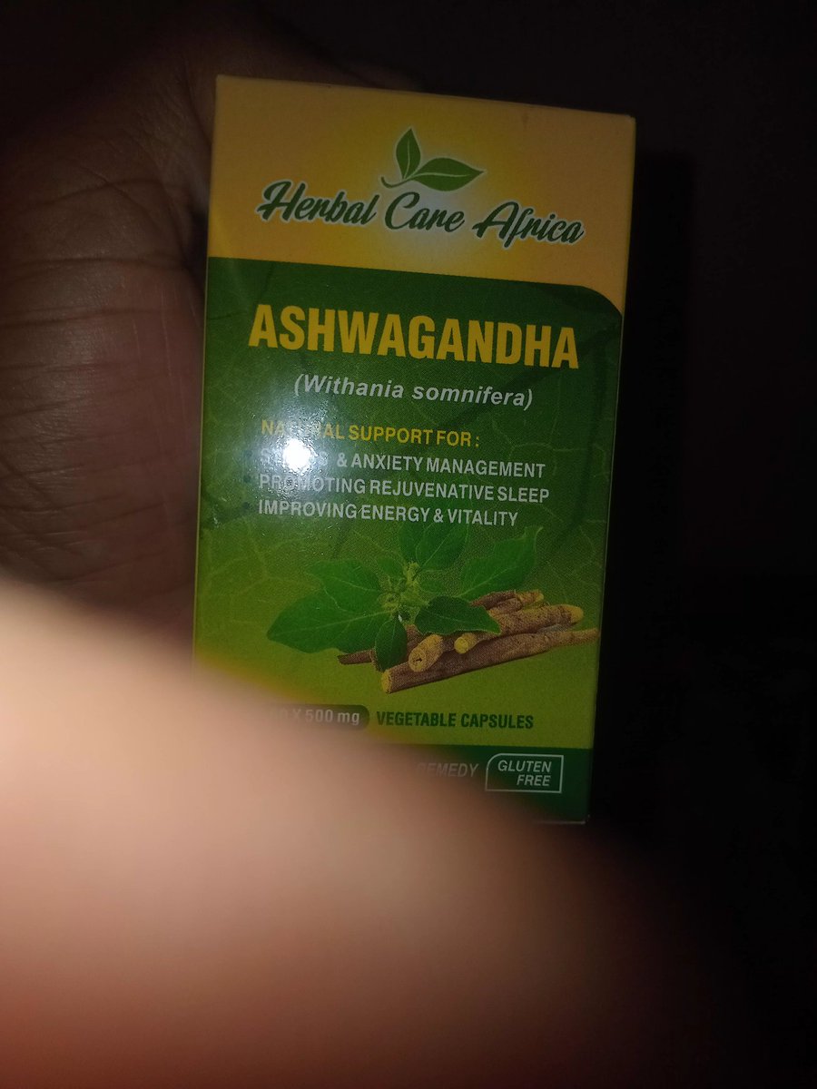DubeColours's tweet photo. I just bought this Ashwagandha. I have been chalanting a lot, it better stops here https://t.co/TdHF2XZRZP