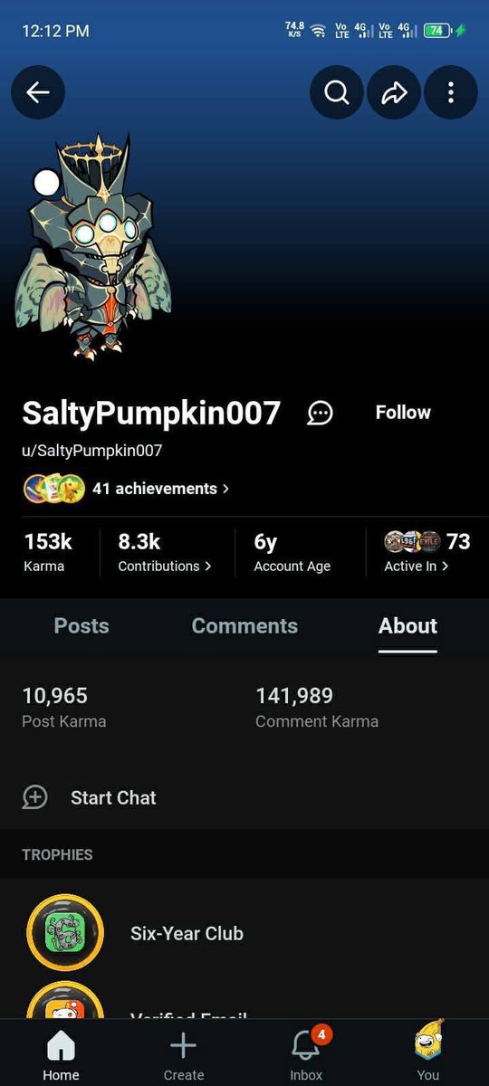 ONGOD11111's tweet photo. @it_Rutie Hello guys old reddit account with good karma available for sale https://t.co/7WZ31Dv9oH
