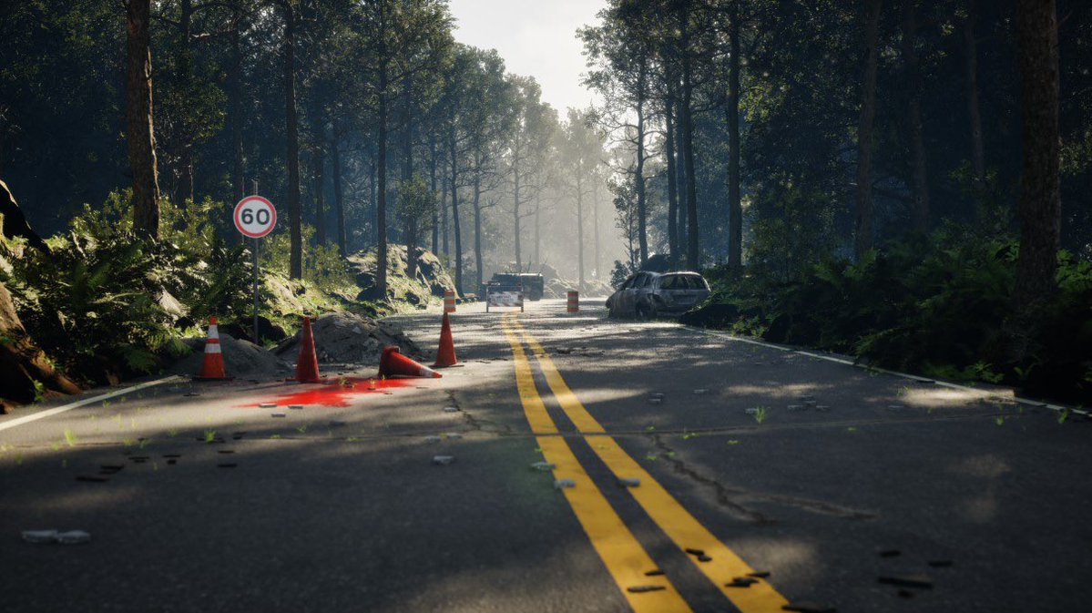 Ol0wo's tweet photo. Raw EXR from Unreal Engine vs Final grade in DaVinci Resolve. https://t.co/Owx3882Whw