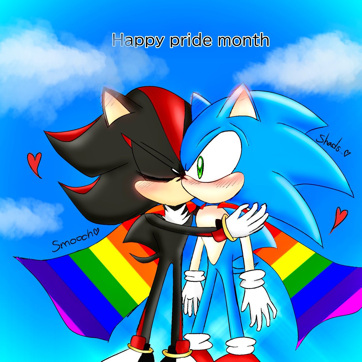 1cscqe's tweet photo. 🖤💙 #sonadow  #happypridemonth  #happypridetothem  #shadonic https://t.co/Xu8mhPMilG