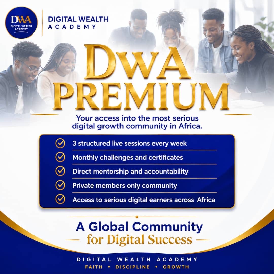 WealthAcademy11's tweet photo. 🎉🔥 DwA Premium Is Live...

A private community for learning, execution, accountability, and growth...

✅ 3 Live Sessions Weekly

✅ Monthly Challenges

✅ Direct Mentorship

✅ Certificates

Join Here 👇
https://t.co/bm1mjEofNt

#DwAPremium #DigitalWealthAcademy https://t.co/UZYPcatjuE