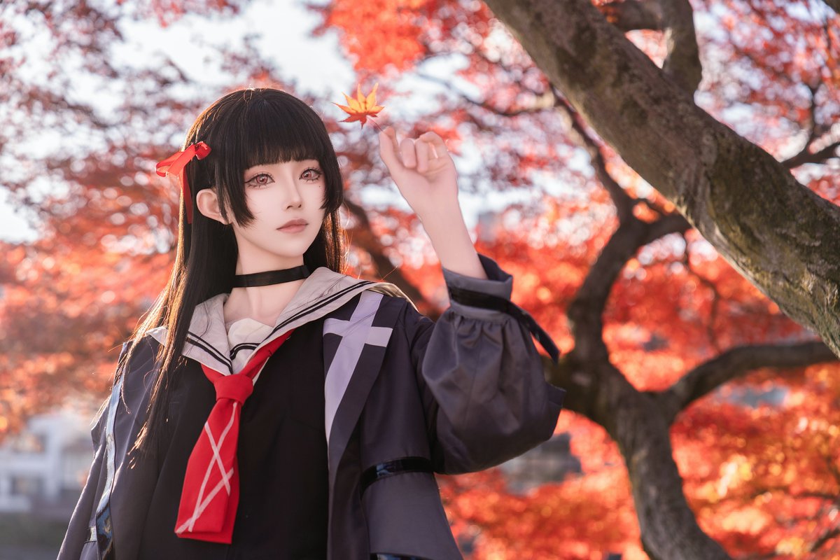kitaro_cos's tweet photo. #千咲と紅葉めぐり
#WutheringWaves    #鳴潮   
#千咲ちゃん #千咲
🍁🍁🍁ごめん、遅くなった！秋の写真だよ🍂 https://t.co/90jZ6psU7y