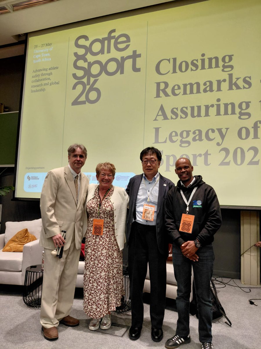 kick4life's tweet photo. K4L's Motlatsi Nkhahle attended the @safesportintl Global Conference in CT- an excellent opportunity to learn &amp; share on the important topic of safeguarding. 🙏Adidas Foundation for supporting our attendance, with the chance to network with other grantees and @sscn_sa members. https://t.co/Bjn4Qw54vz