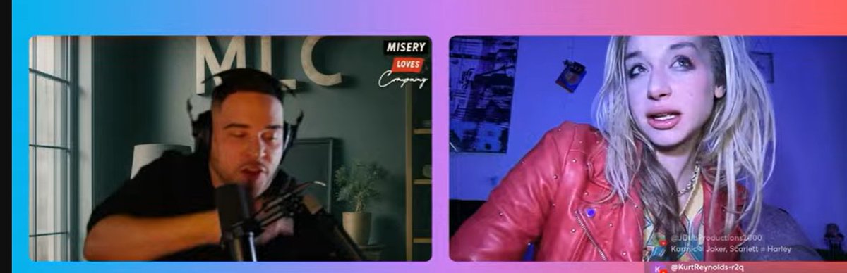 ab__dv's tweet photo. I also enjoyed the time he had Joey C and Scarlett on stream to discuss fathers and taco bell. She nearly smashed a tiny Ray Devito https://t.co/HlP5TeQAXd