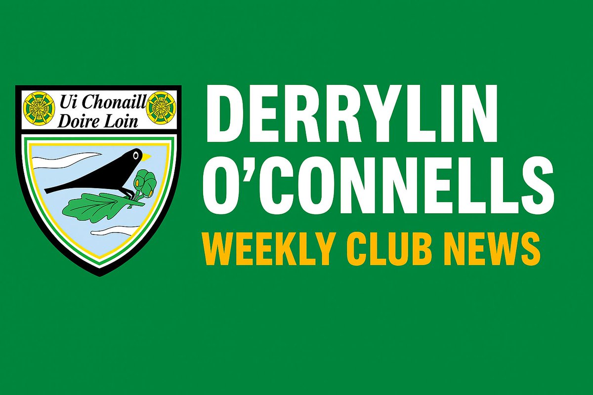DerrylinGFC's tweet photo. Weekly Club News
Get all the latest news on the Derrylin O'Connells GFC app https://t.co/N4tCp38Dyw https://t.co/ZYeVc7501t