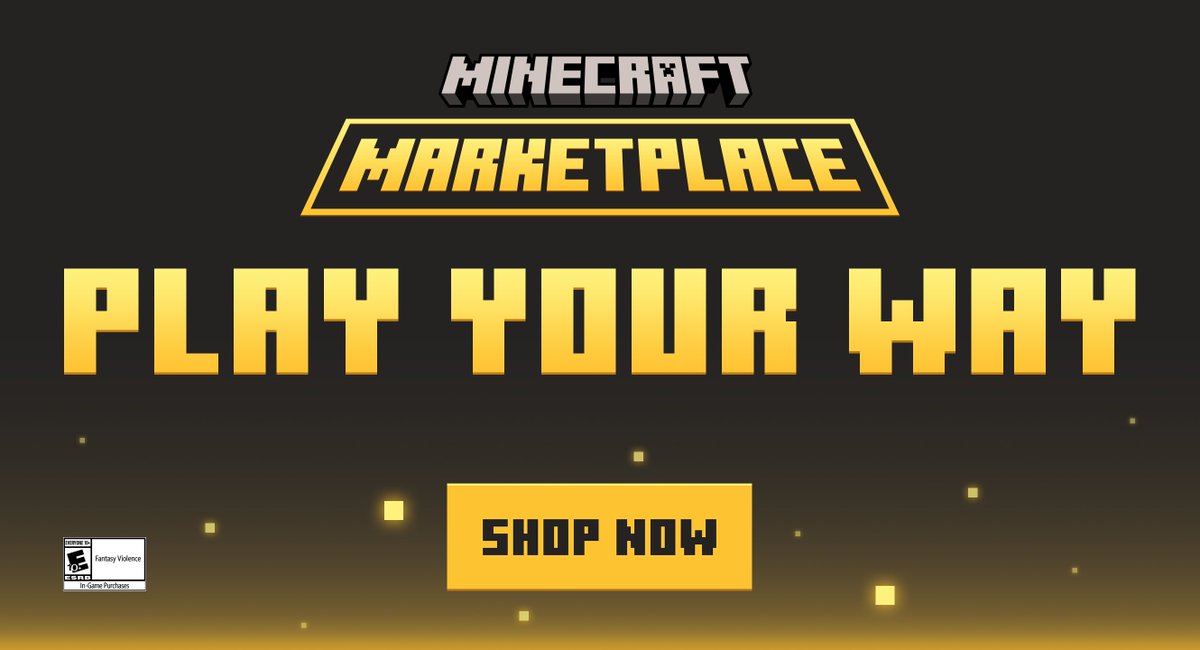 tjlock_mc's tweet photo. Good news! Minecraft have made their Creator Affiliate Links much nicer!
https://t.co/wZ7MMwhg8z
If you use my link to purchase any Marketplace content, i'll get a lil reward and you won't have to pay any extra! I'd really appreciate it!
#MinecraftPartner https://t.co/Xb0Ko2rFDF