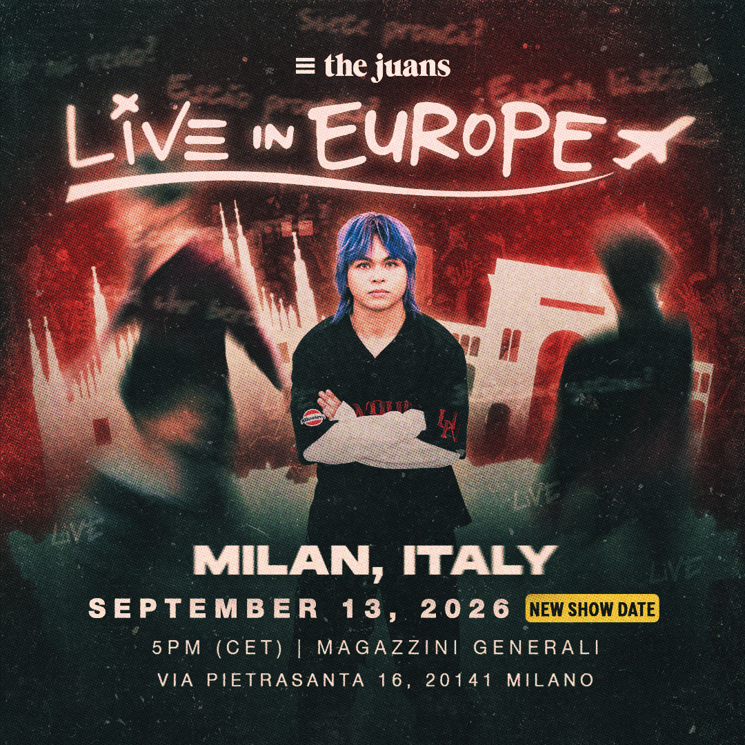 TheJuans_BAND's tweet photo. Bringing OPM to the Heart of Art and Passion. 🇮🇹

Panibagong pagkakataon para iparinig ang musikang sasabay sa bawat pagtawid.Non vediamo l'ora di vederti, Milan

Join us as we bring music across every border. Visit https://t.co/SW06vv5Rhu to know how to get your tickets!

#TheJuansLiveInEurope
#TatawidSaEurope
#TheJuansLiveInITALY