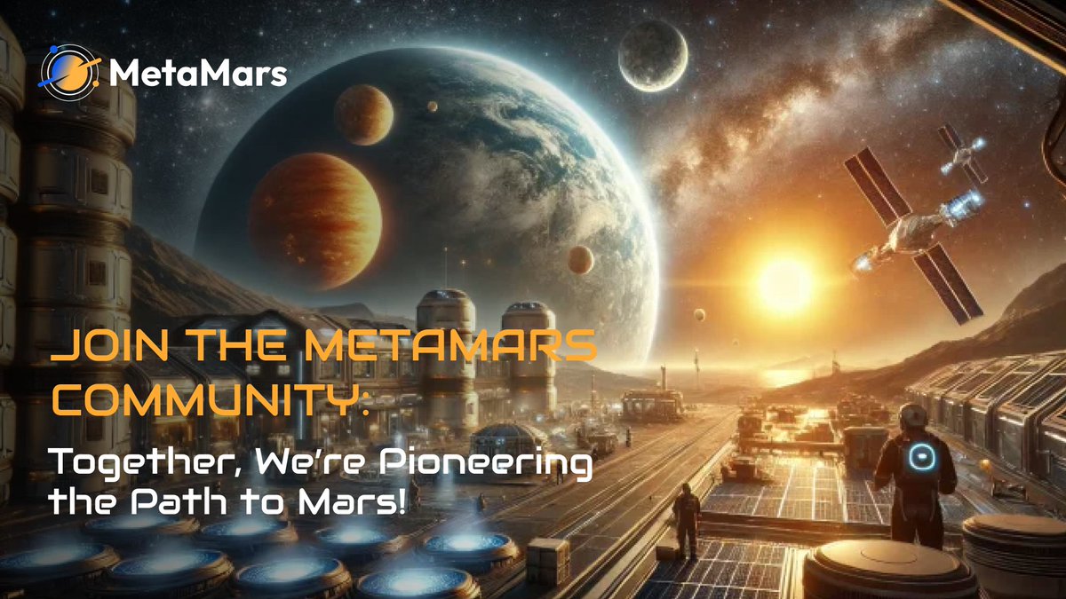 MetaMars_global's tweet photo. Technology builds possibilities.

Trust builds ecosystems.

As the metaverse evolves, transparency, compliant asset frameworks, and real-world integration will become the foundation of long-term value.

#MetaMars #Metaverse https://t.co/OM5Rt6SgvY