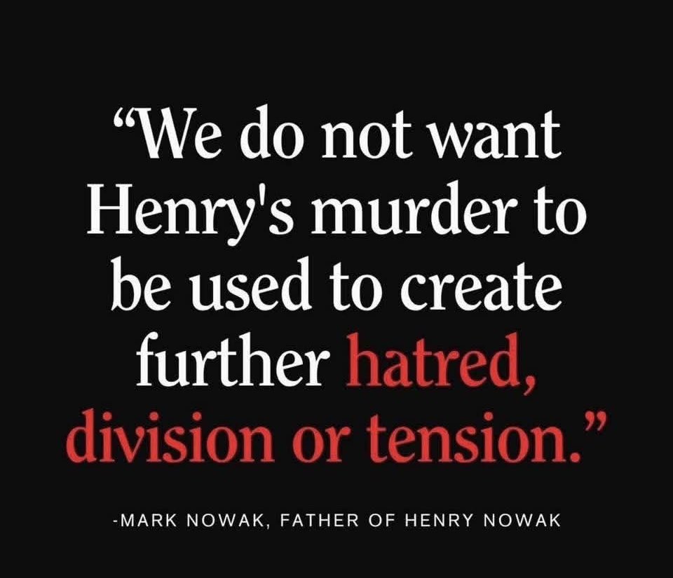 RubyBeech's tweet photo. @StuJ87 No he didn’t. He exploited a young man’s death to cause more hatred, against the wishes of the parents &amp; wouldn’t condemn the violence he encouraged by telling people to respond with rage. He is a disgrace. https://t.co/eqwigtGtcq