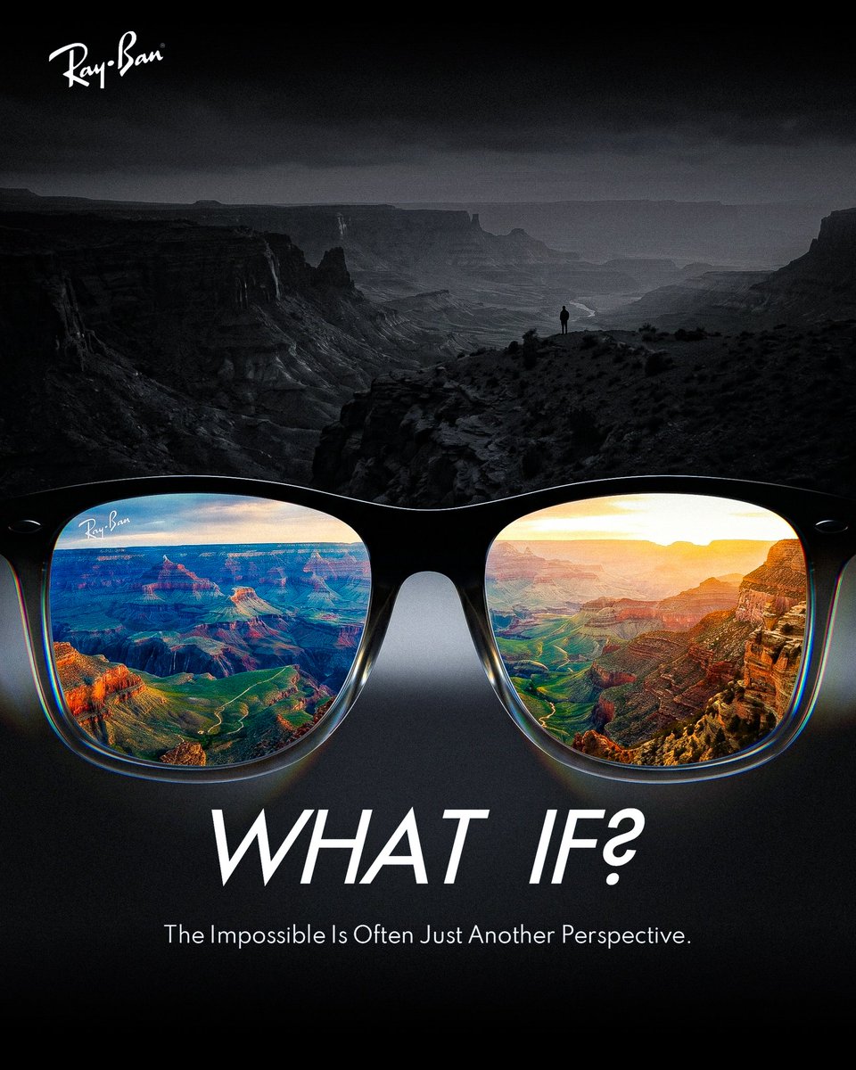 Donchris_314's tweet photo. Design Brief 28 — Ray-Ban

What if the impossible is just another perspective?

A concept built around seeing possibilities where others see barriers.

#Creativemindscommunity #DesignBetterChallenge #RayBan @ray_ban @creativesminds4 https://t.co/xtkx0HHBtn