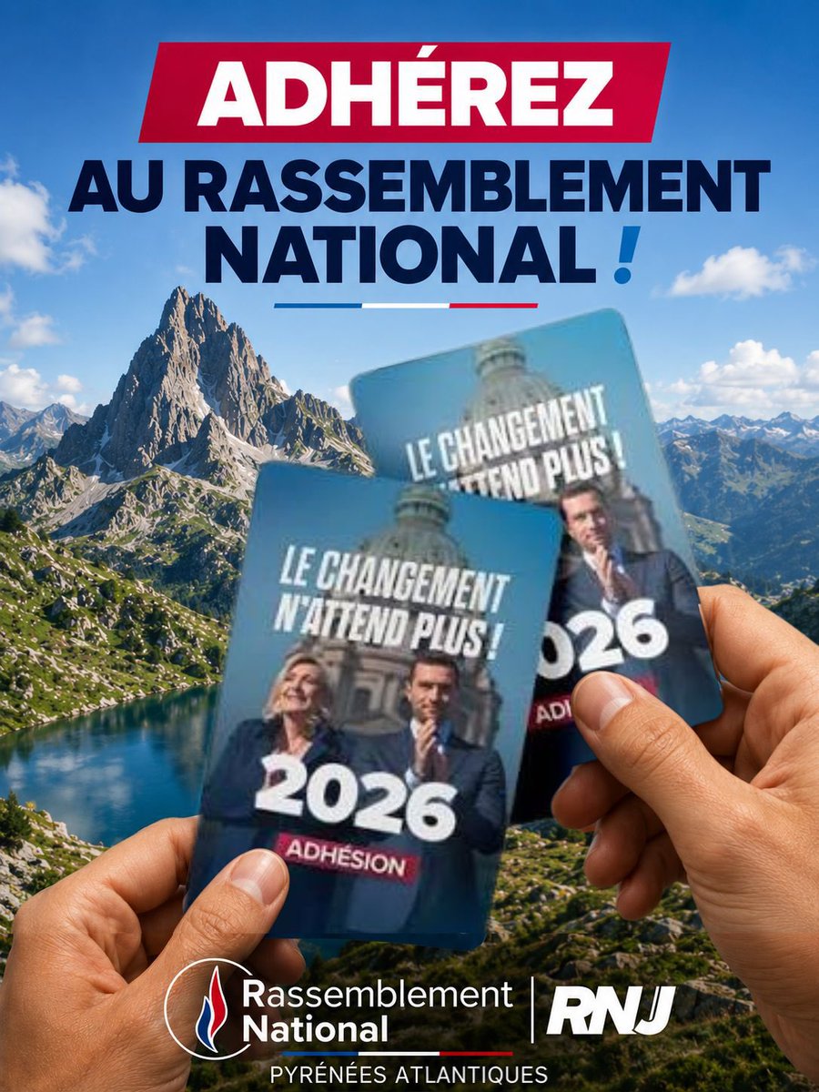 RNJ_off_64's tweet photo. 🇫🇷 Salut à toi, ami patriote !

💪Envie de t’engager à nos côtés ?

✅ Adhérer à notre mouvement.

✅ Militer sur le terrain.

✅ Participer à nos événements et rencontres.

👉🏻N’hésite pas à nous rejoindre et à prendre contact avec notre fédération ! https://t.co/raSuBq2P2G