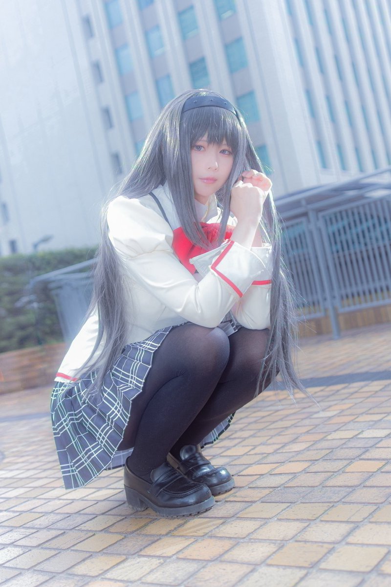 momokawakirara's tweet photo. コスプレ * cosplay 
アコスタ池袋

魔法少女まどか☆マギカ
暁美ほむら 

Photo はむっ さん https://t.co/LMw8d5CL3G