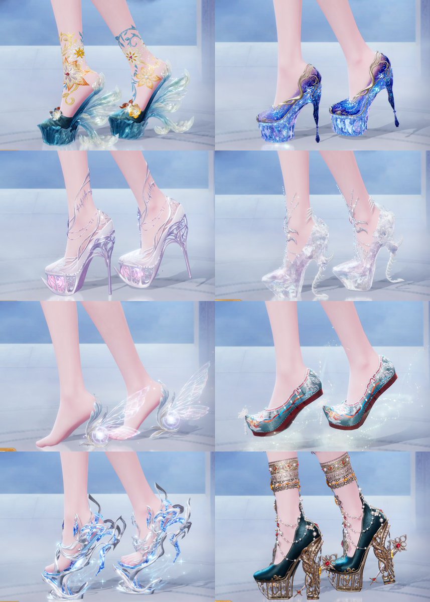 Avao_0's tweet photo. The heel designs on these shoes are so unique👠💖

InfinityNikki ✧ UntilTideEnds https://t.co/NA195pLZW4