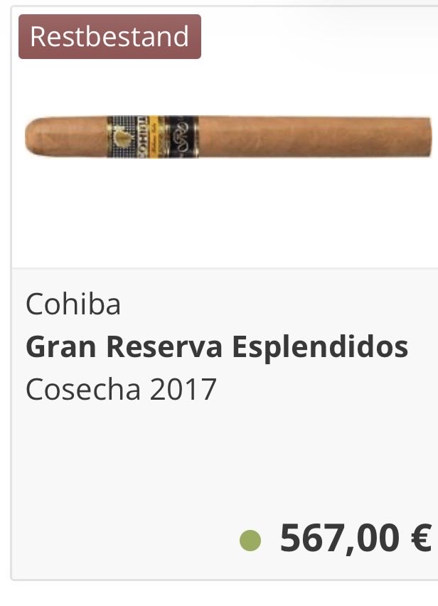 XUltiX's tweet photo. 20er ist zumindest was Kubanische angeht seit die Chinesen bei Habanos eingestiegen sind leider noch günstig, Preise gehen durch die neue Preisgestaltung, schlechten Ernten, den politischen Spannungen und sich allgemein immer mehr zuspitzenden Entwicklung auf Kuba immer weiter hoch. 

Hab hier Zigarren liegen die in den letzten 4-5 Jahren mehrere 100% im Preis gestiegen sind 😅

Wo du vor 5 Jahren für eine Robusto (so das beliebteste Format) unter 10€ schon tolle Kubanische kaufen konntest, wirst du da abgesehen von wenigen Ausnahmen nicht mehr unter 18-20€ fündig, tendiert  je nach Marke Richtung 20-30€ bei den Standard Marken, nach oben kannst du für eine Limitierte Cohiba auch gerne 567€ zahlen 😅