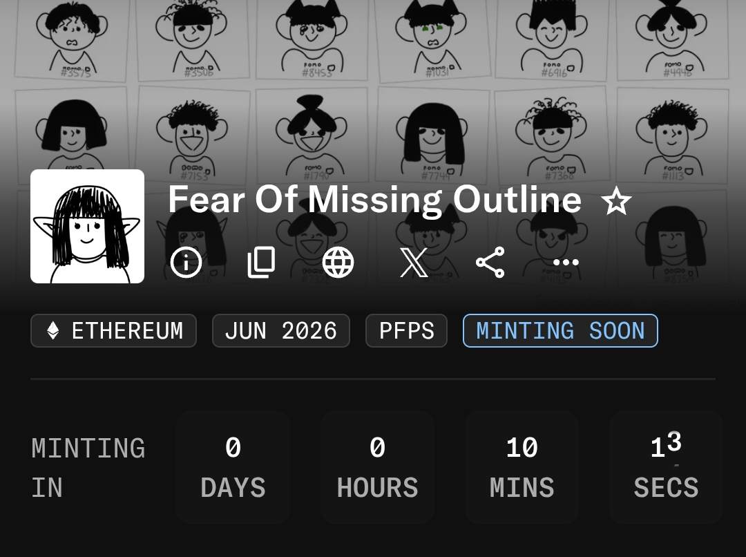 Cryptoorro's tweet photo. NFTs 

We can't make any money whenever there's a lot of mint.

◾ @fomoonchain / 10000 / 0.0007E / 12.00
◾ @Rotizens / 1777 / 0.00051E / 16.00
◾ @ApeSyndicateNFT / 555 / Free / 16.00
◾ @yugen_gg / 700 / 0.022E / 17.10
◾ @Necr0C0re / 100 / 0.002E / 18.00
◾ @Eldryn_nft / 1000 / Free / 18.10
◾ @FacelessDudez / 10000 / Free / 19.00
◾ @whateveronlife / 10000 / 0.0005E / 19.00
◾ @ape0nchain / 10000 / 0.001E / 20.00
◾ @dobxbt / 5555 / 0.00039E / 22.00

NFA/DYOR.