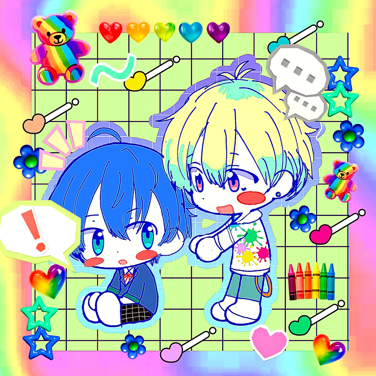 70o1v8's tweet photo. #sidem_FA
☀️🌈蒼井兄弟 享介悠介 ⚽️🍉
💛🐥百々人 秀💙📱 https://t.co/PJKHpiT80z