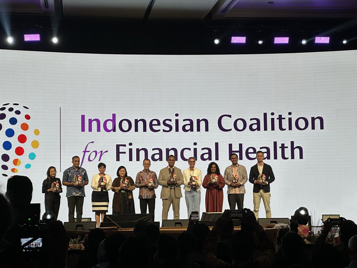 SabharwalGita's tweet photo. Financial health cannot be achieved through institutions alone. It requires an ecosystem approach.

As Indonesia’s young, digitally connected population grows, we need to think bigger—engaging FinTech innovators, supporting young entrepreneurs, and leveraging digital platforms to expand financial health at scale. The days of business as usual are over.
