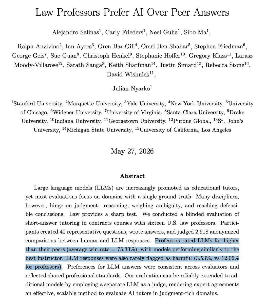 LuizaJarovsky's tweet photo. Law professors, beware https://t.co/eRtGNLu7Qj