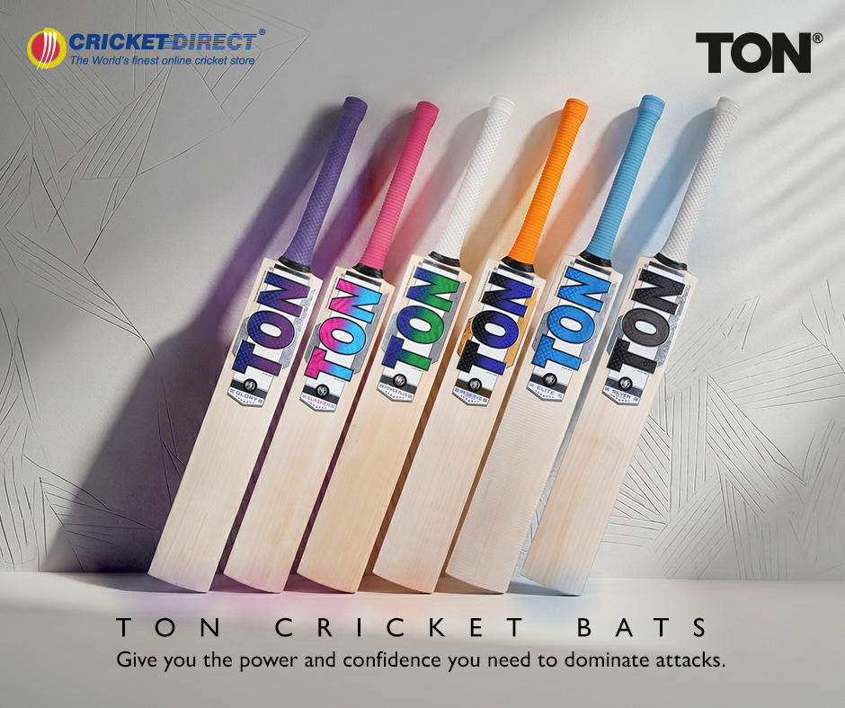 CricketDirect's tweet photo. Find Your Perfect TON Bat

Built for power, balance, and performance, the TON Cricket Bat range has something for every cricketer. Whether you're building an innings or clearing the boundary, there's a TON bat to match your game.

#TONCricket #CricketBat #CricketGear

https://t.co/alvHnTCaSg