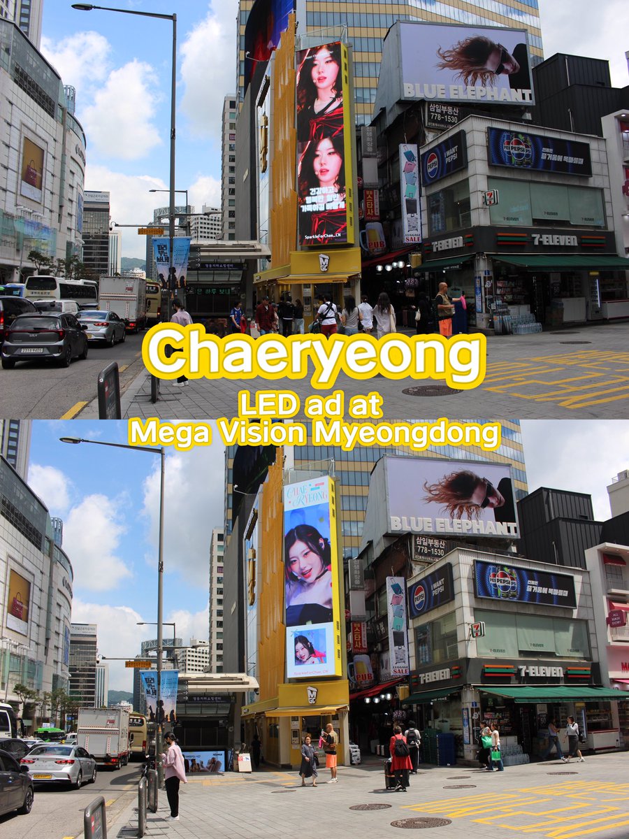 spigstudio's tweet photo. Happy Birthday to ITZY Chaeryeong 💜
One-day birthday LED ad at Mega Vision Myeongdong
Date: June 5, 2026 | Tall vertical street-side screen at busy Myeongdong downtown.
#ITZY #Chaeryeong #LeeChaeryeong #Myeongdong #MegaVision https://t.co/Ledas3Ny7P