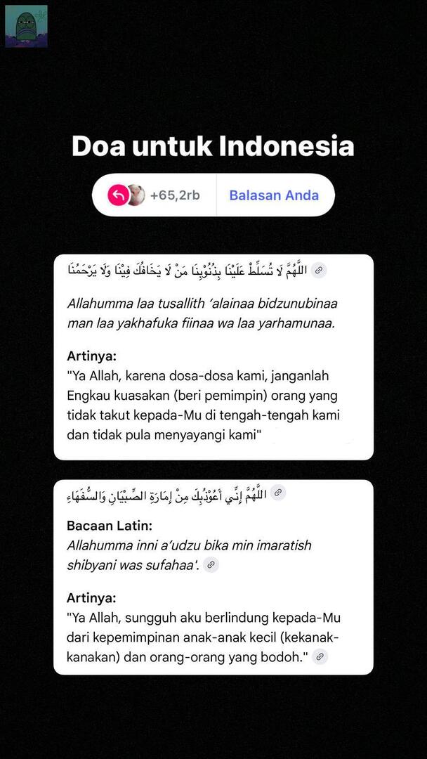 tanyakanrl's tweet photo. 💚 nemu di ig, yg muslim ayo jgn lupa berdoa ya!!! https://t.co/yArrHui28U