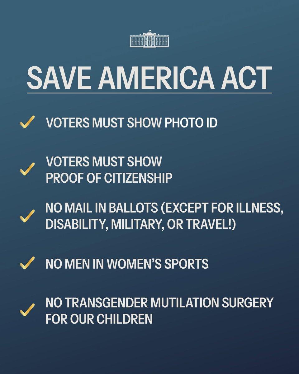 Sabiha1278's tweet photo. NO MORE GAMES. Pass the SAVE America Act without delay! https://t.co/qvnKhjWODf