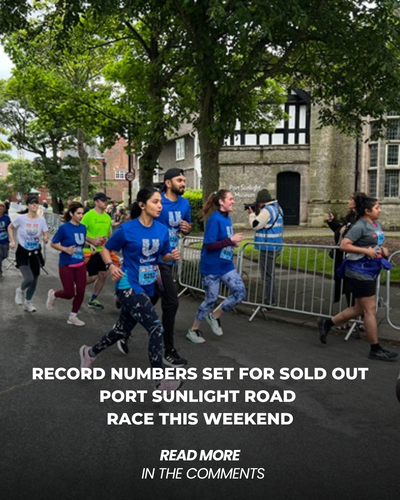 ExploreLpool's tweet photo. 🏃 | More than 2,700 runners will descend on Wirral this Sunday for the 13th annual Port Sunlight Road Race, which is completely sold out across all distances. https://t.co/1nLxOVI39T
