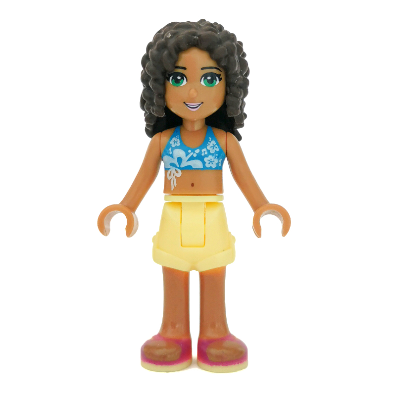random_minifig's tweet photo. Andrea - Dark Azure Bikini, Bright Light Yellow Skirt #LEGO #minifig https://t.co/B8y5mqkudU
