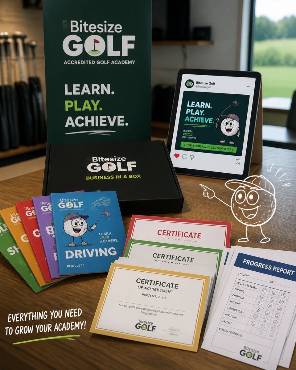 bitesizegolf's tweet photo. Resilience, focus, and self-discipline. We don't just teach a golf swing; we build character. This is the 'Gold Standard' of development: preparing children for life, on and off the course. #JuniorGolf https://t.co/MhWxWiTQDU