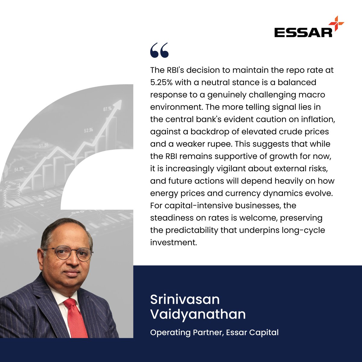 Essar tweet picture