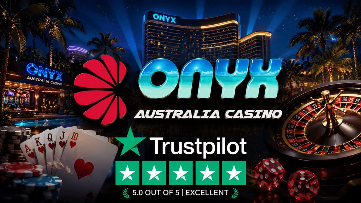 Onyx_AUD's tweet photo. 🎰 OnyxAUD – Always Your Best Partner! 🇦🇺

🌐 Register Today
📌 https://t.co/uPjtuy4sV2

🔥 NEW EVENT – Exclusive Wild Reward! 🔥
⭐️ Trustpilot Member Reward
⭐️ VIP Member Benefits
⭐️ Weekly Promotion
⭐️ Community Event

#OnyxAUD #Australia https://t.co/9HPfWBoArw