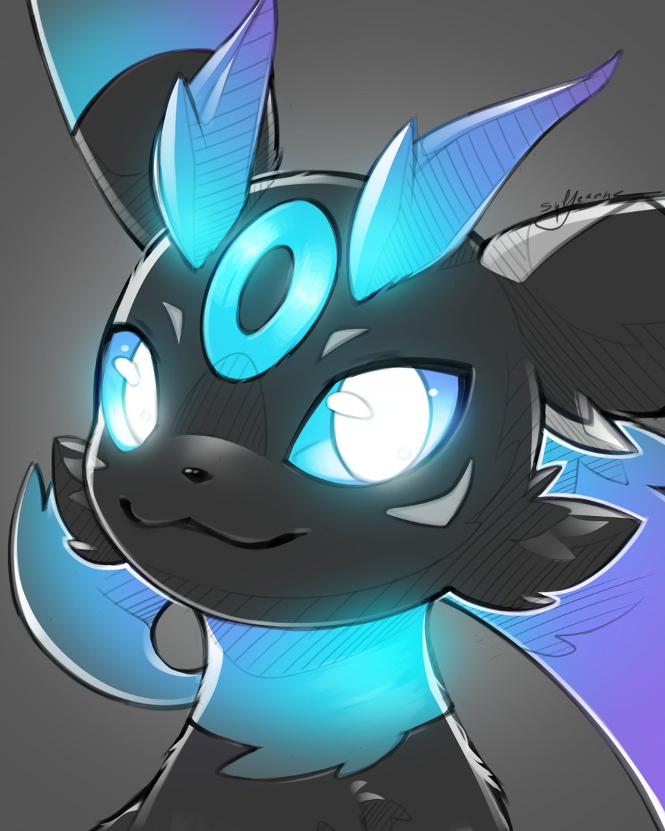 Sylfeanne's tweet photo. Umbreon🌙💕 https://t.co/8zelrRTNvl