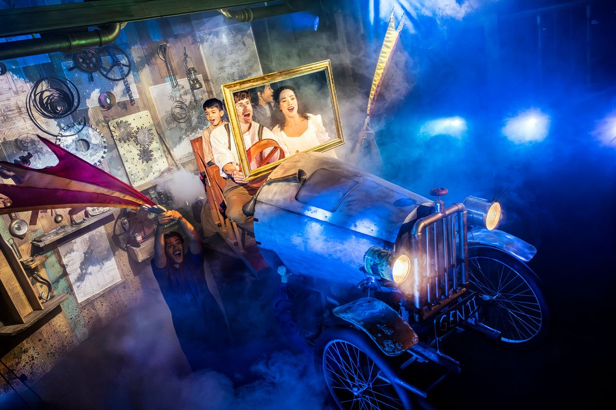 WhatsOnStage's tweet photo. Chitty Chitty Bang Bang at the Watermill Theatre – review https://t.co/RIzzsjuOue https://t.co/HTC8XXYvM6