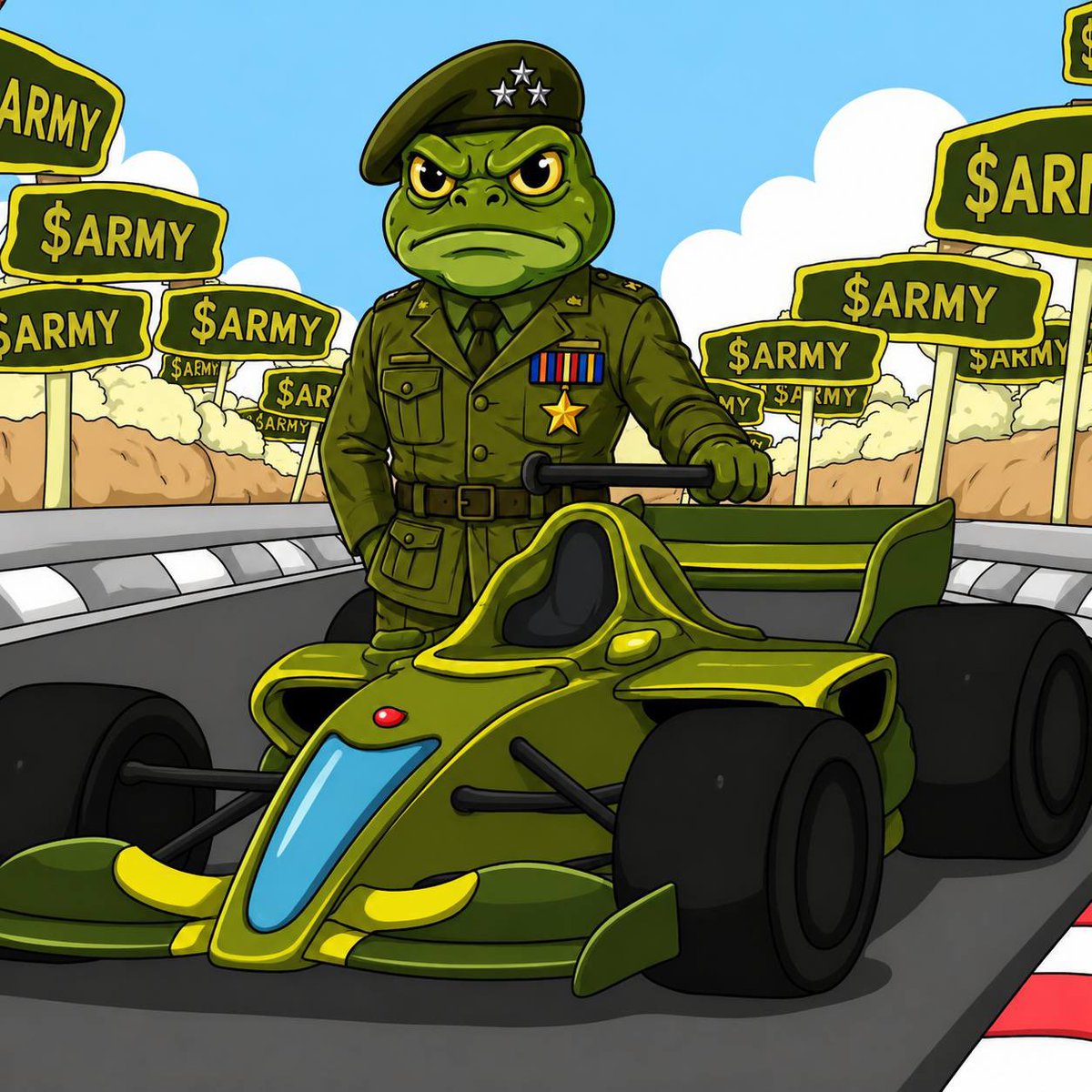 RexAlbertwcfl's tweet photo. @eth_exy Very loyal and disciplined ARMY, we do not run when things get rough, we keep building 🪖🐸
@armycoinsol https://t.co/JWW65s2W1k