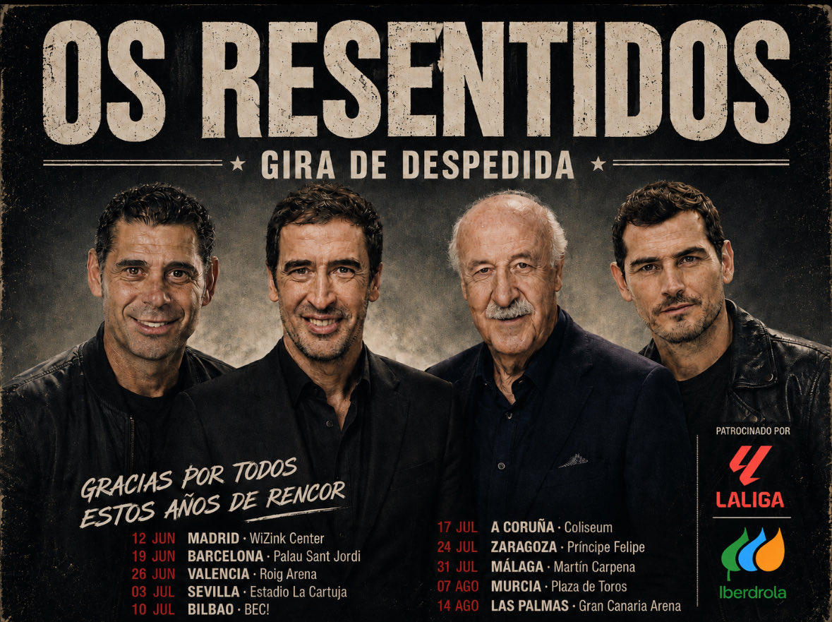 xabilarrainzar's tweet photo. @elmozo7 Desinteresadamente vuelven Os Resentidos, gira de despedida https://t.co/uQfvwB8SKR