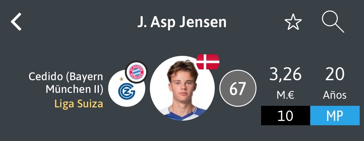 chenchoal's tweet photo. Mi favorito (junto a Alvyn😜) de la Superliga Suiza es Jonathan Asp Jensen.

Cedido por el Bayern en Grasshopper ha sacado a relucir todo el talento que atesora en la mediapunta.

Su próxima cesión que sea en España 🙏 https://t.co/ngw1mbDzdG