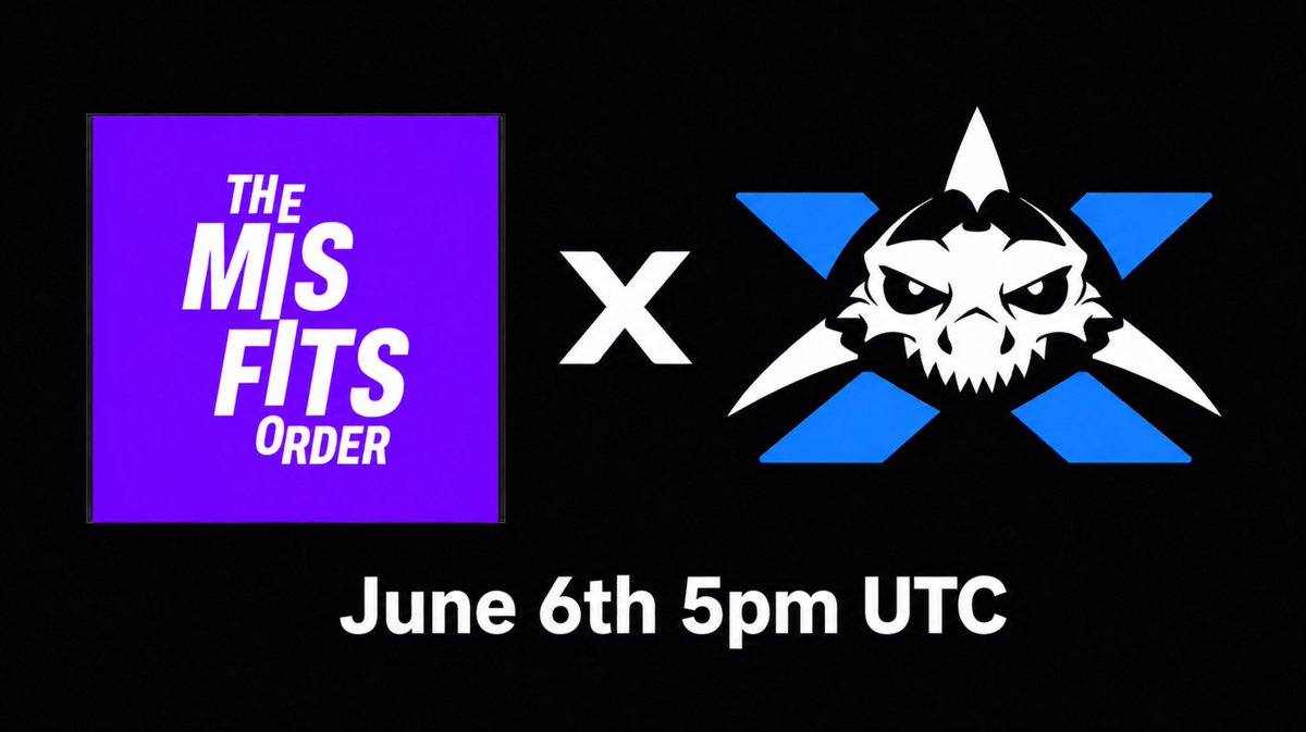 LeSharXverse's tweet photo. Misfits Order x LeSharX  

June 6th • 5pm UTC

Drop 😏🦈 if you are joining. https://t.co/bjURrHOYSw