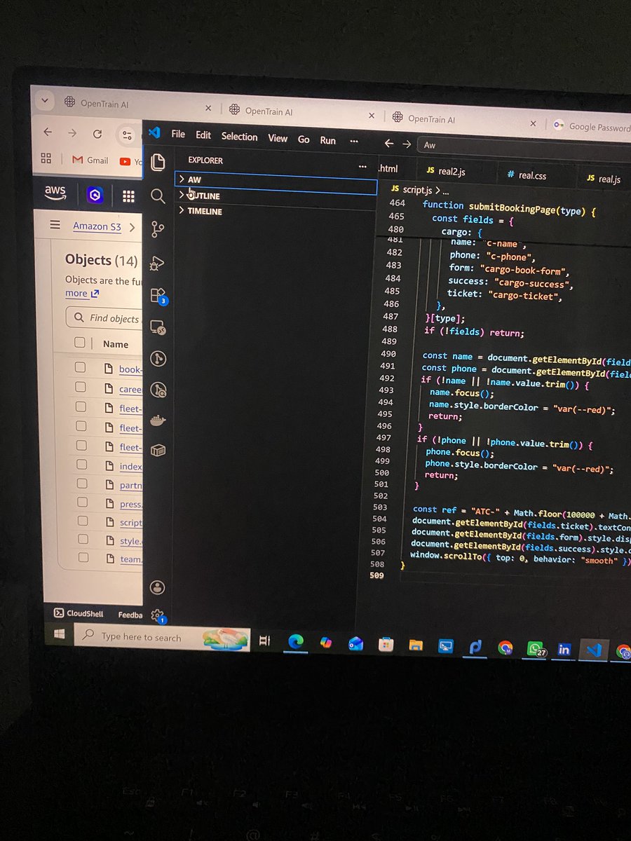 Teehanz005's tweet photo. 🚧 Work in Progress…

Building something exciting from the ground up! Every line of code brings this project closer to launch.

Stay tuned for updates. 👨‍💻✨

#WebDevelopment #BuildingInPublic #FullStackDeveloper #cloudengineer https://t.co/Bbpm0wB1RE