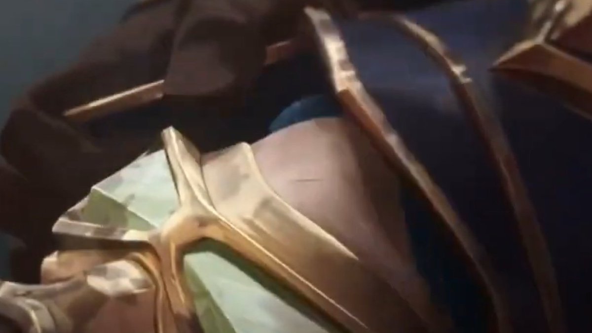 Gran0l's tweet photo. "What's your favourite scary movie?" Idk probably Vi taking off Gert's helmet and for a split second believing she's holding her dying sister https://t.co/X6d7xSyCsB