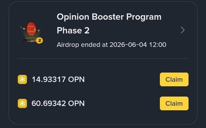 null_0x404's tweet photo. Happy Friday.. 

Binance booster Opinion Phase 2 campain Payment. 

Enjoy your Payment.. 

So everyone sell or hold your token? https://t.co/LCAdwL4gne