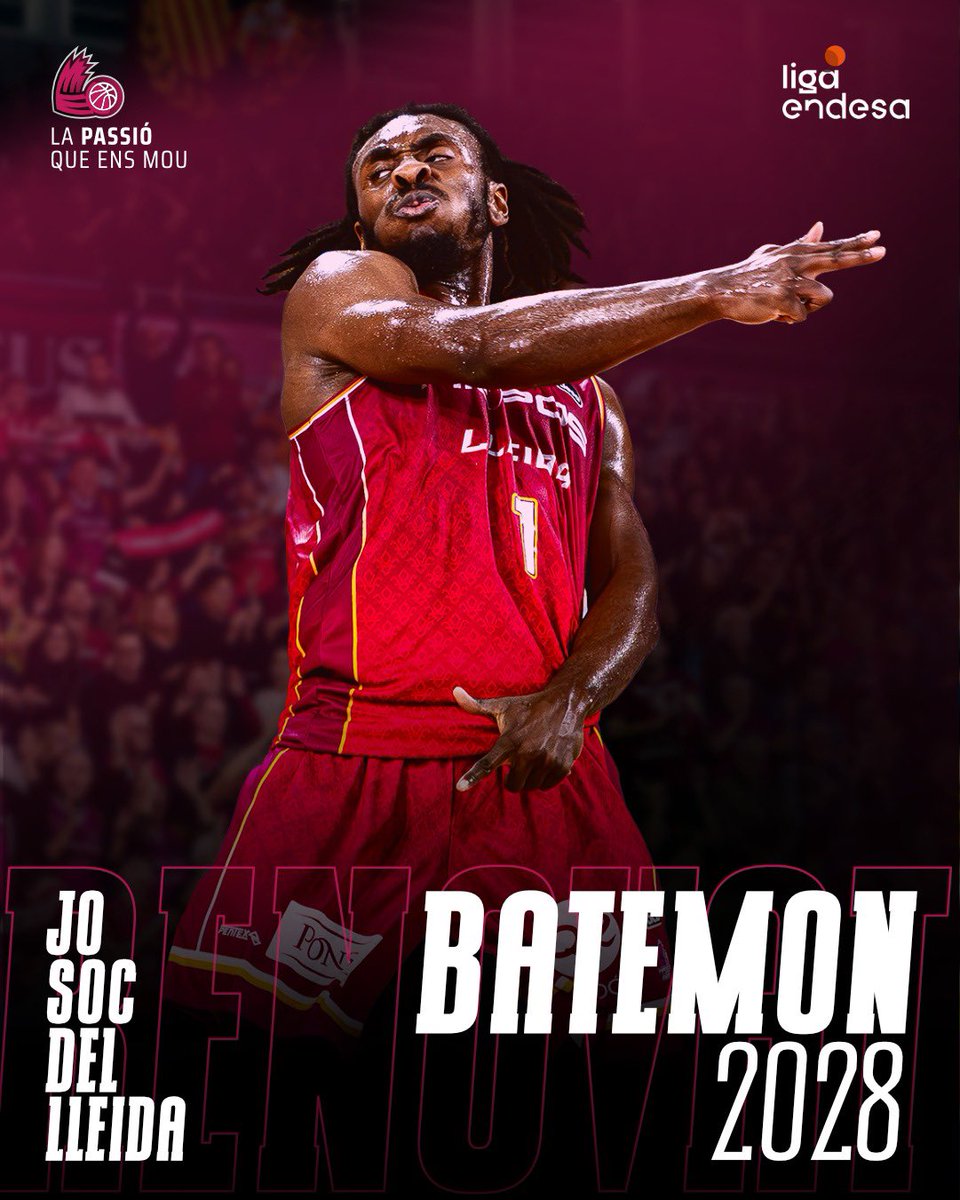 flleida's tweet photo. 🕺🏻 Let’s dance again @JBatemon5 
🔗 https://t.co/orzeZ1hF8l

#JoSocDelLleida #LigaEndesa https://t.co/w7X7GYjs53