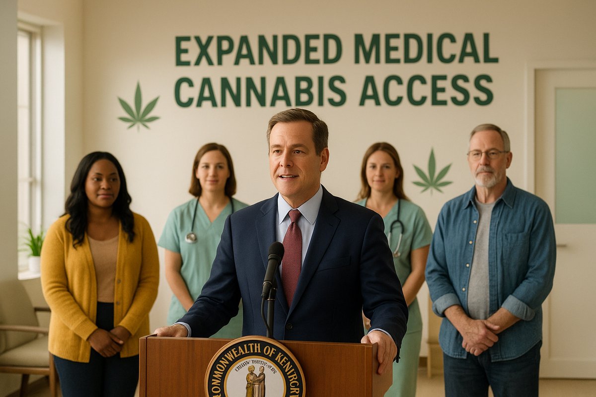 spliffa_se's tweet photo. Kentucky utökar medicinsk #cannabis till 15 nya diagnoser, i ett steg som kan ge över 400 000 fler patienter tillgång till behandling.
https://t.co/jfVnMiVYaq https://t.co/5WQJnsIpsV