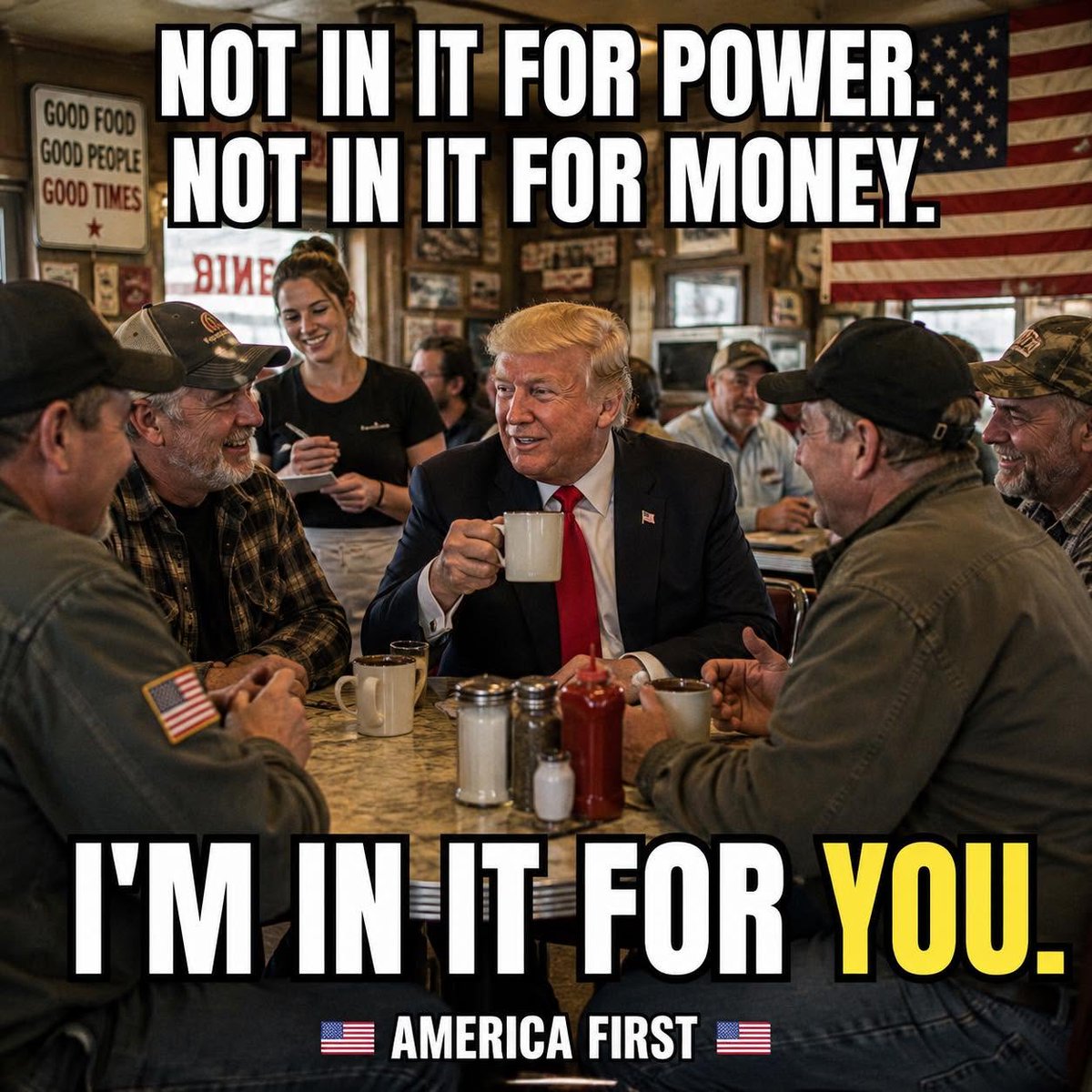 Sabiha1278's tweet photo. The People’s President 🇺🇸 https://t.co/iaV4nheTAn