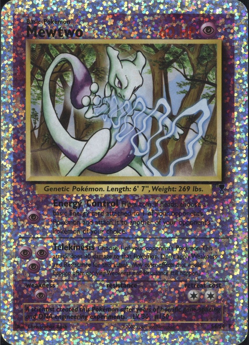 超有名なアーティストChristopher Rushが描いた唯一のポケモンカードで