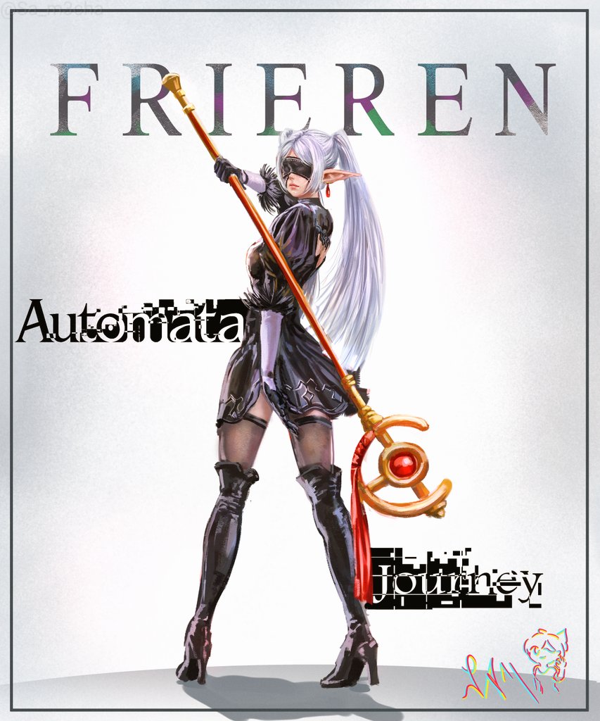 Sa_M3cha's tweet photo. Actually Posting after months.
Wondering why hadn't this become a trend by now 

#nier_automata #FrierenBeyondJourneysEnd https://t.co/ogq1WHrdHs